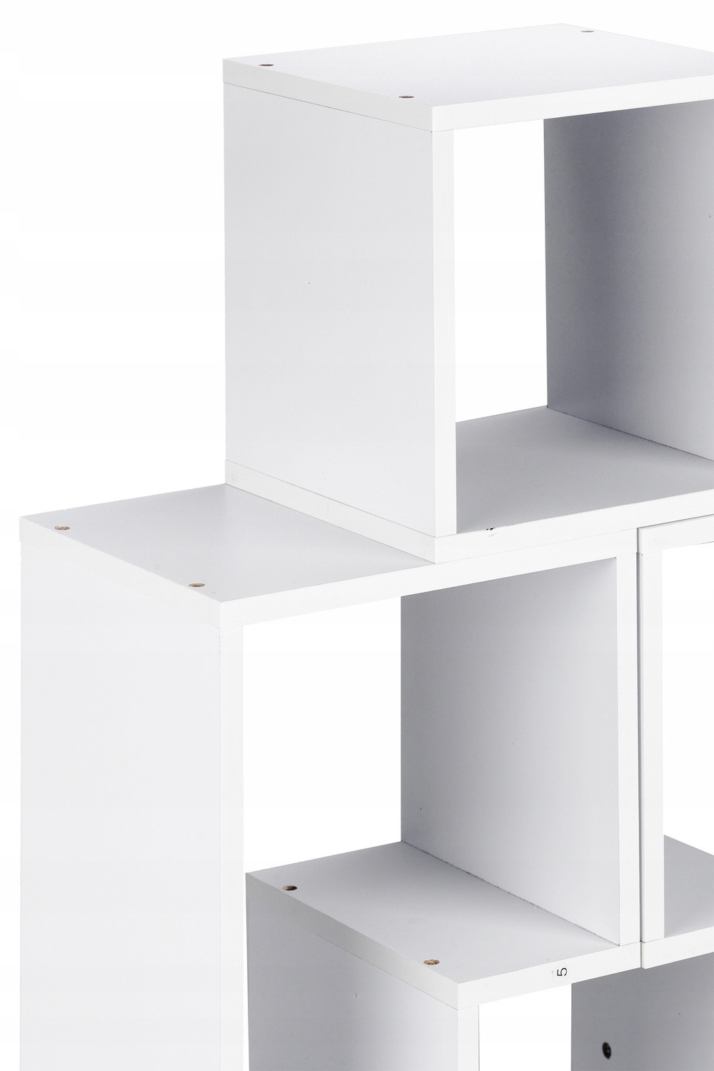 Customizable White Modular Shelf - Modern & Durable