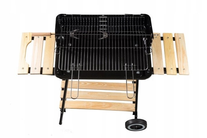 Stabiler Gartengrill mit verstellbarem Gitter