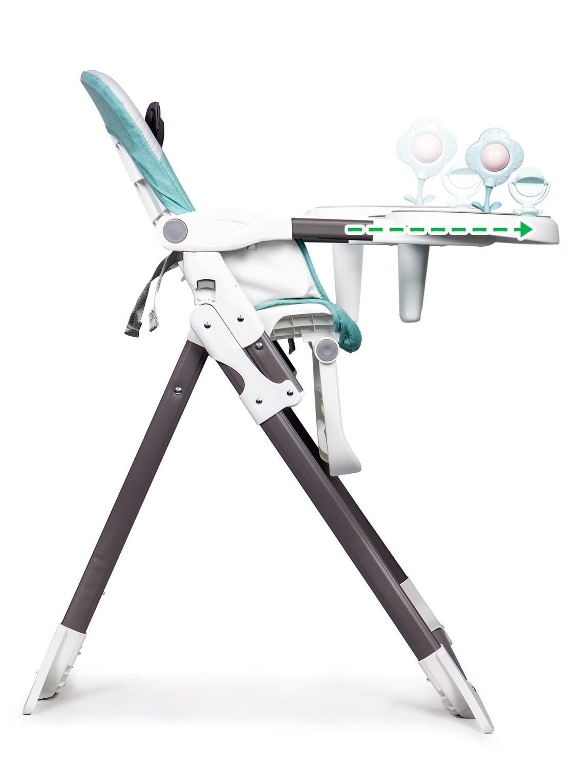 Modern Dining Chair with Adjustable Tray