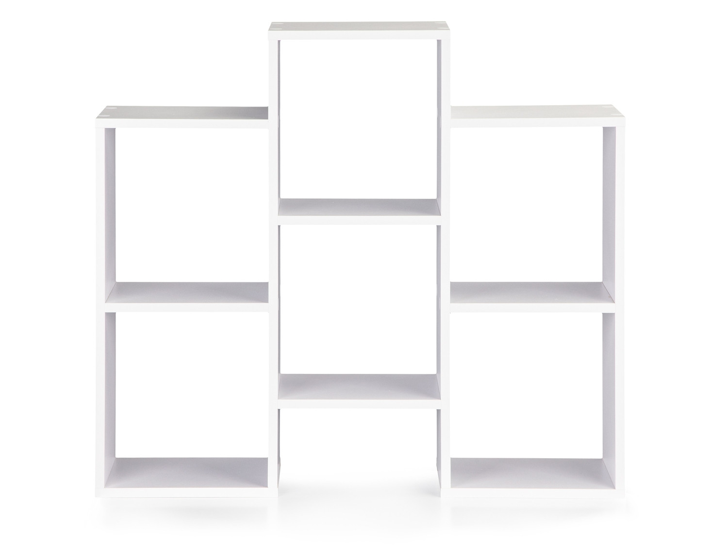 Bibliothèque blanche réversible – Durable et facile à assembler