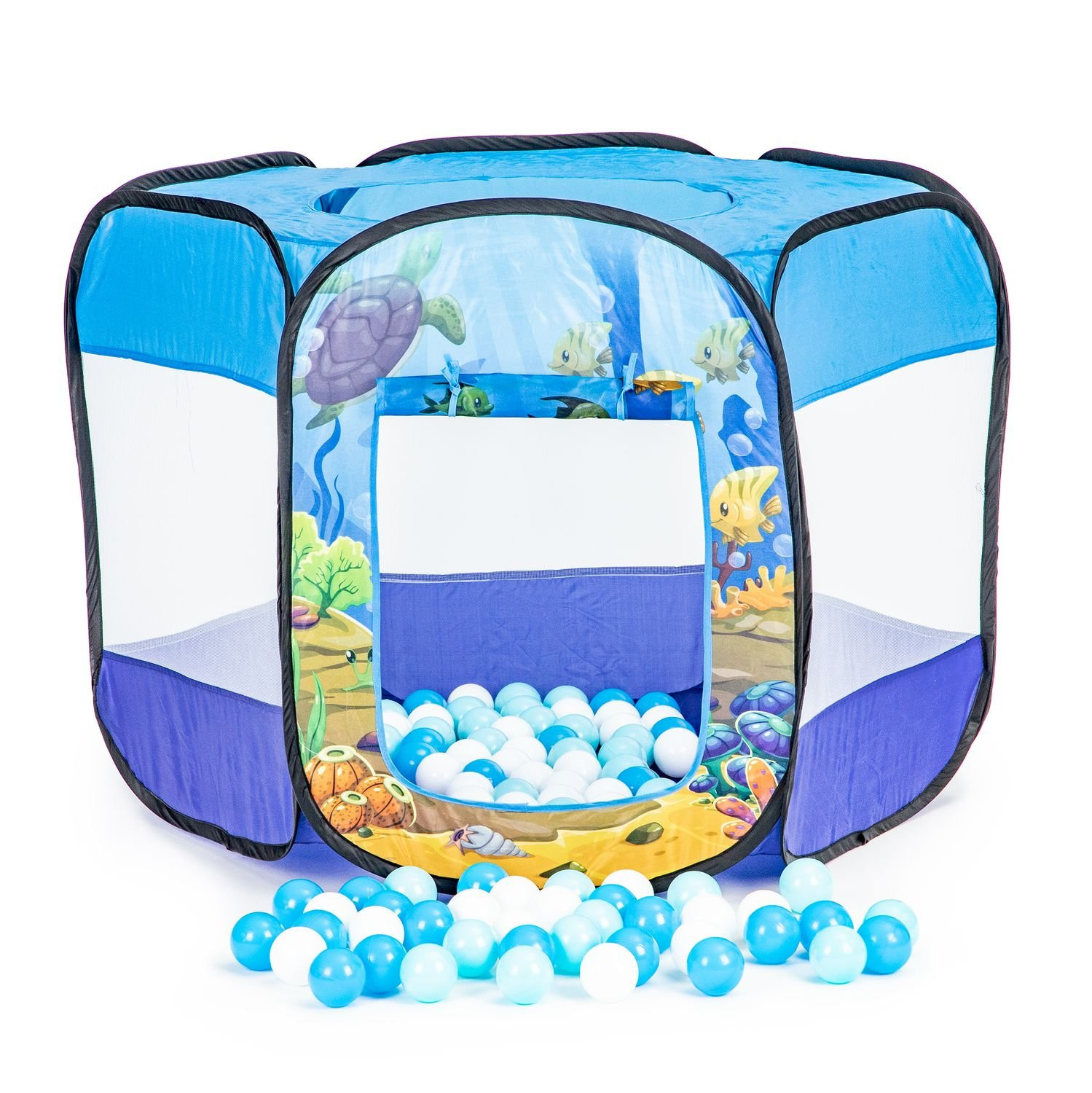 Tenda para crianças com 100 bolas interna/externa