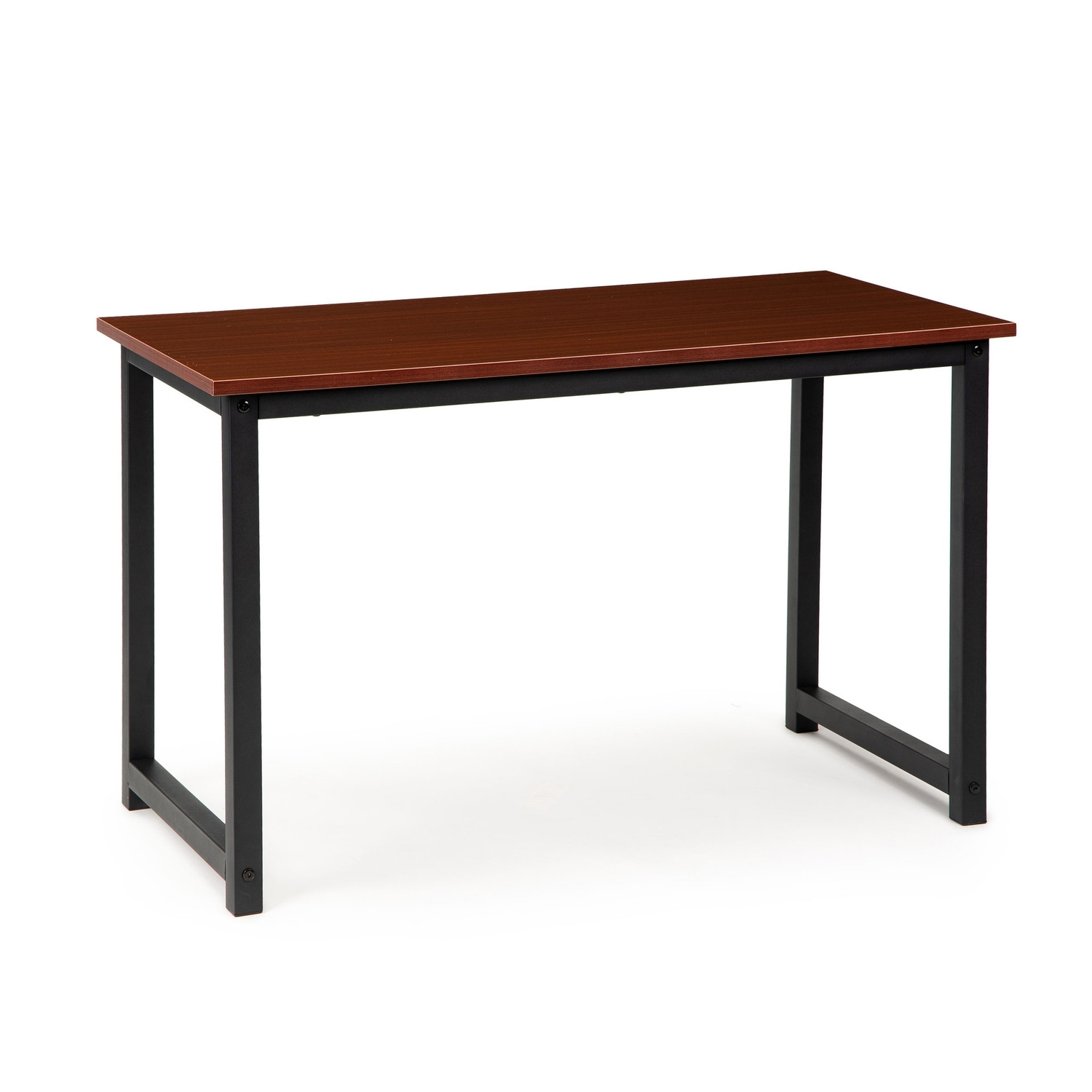 Large Computer Desk with Laminated Surface & Metal Legs