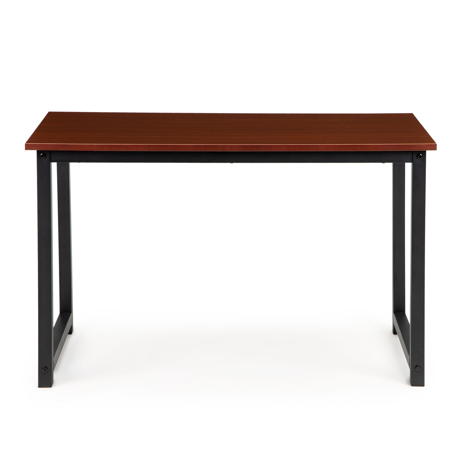 Large Computer Desk with Laminated Surface & Metal Legs