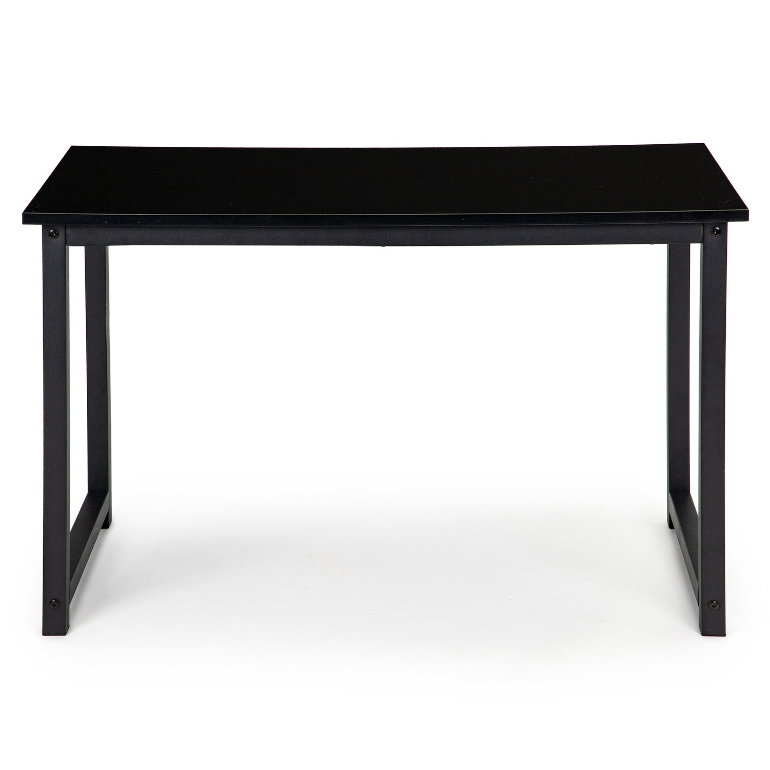 Laminated Computer Desk with Stable Metal Frame
