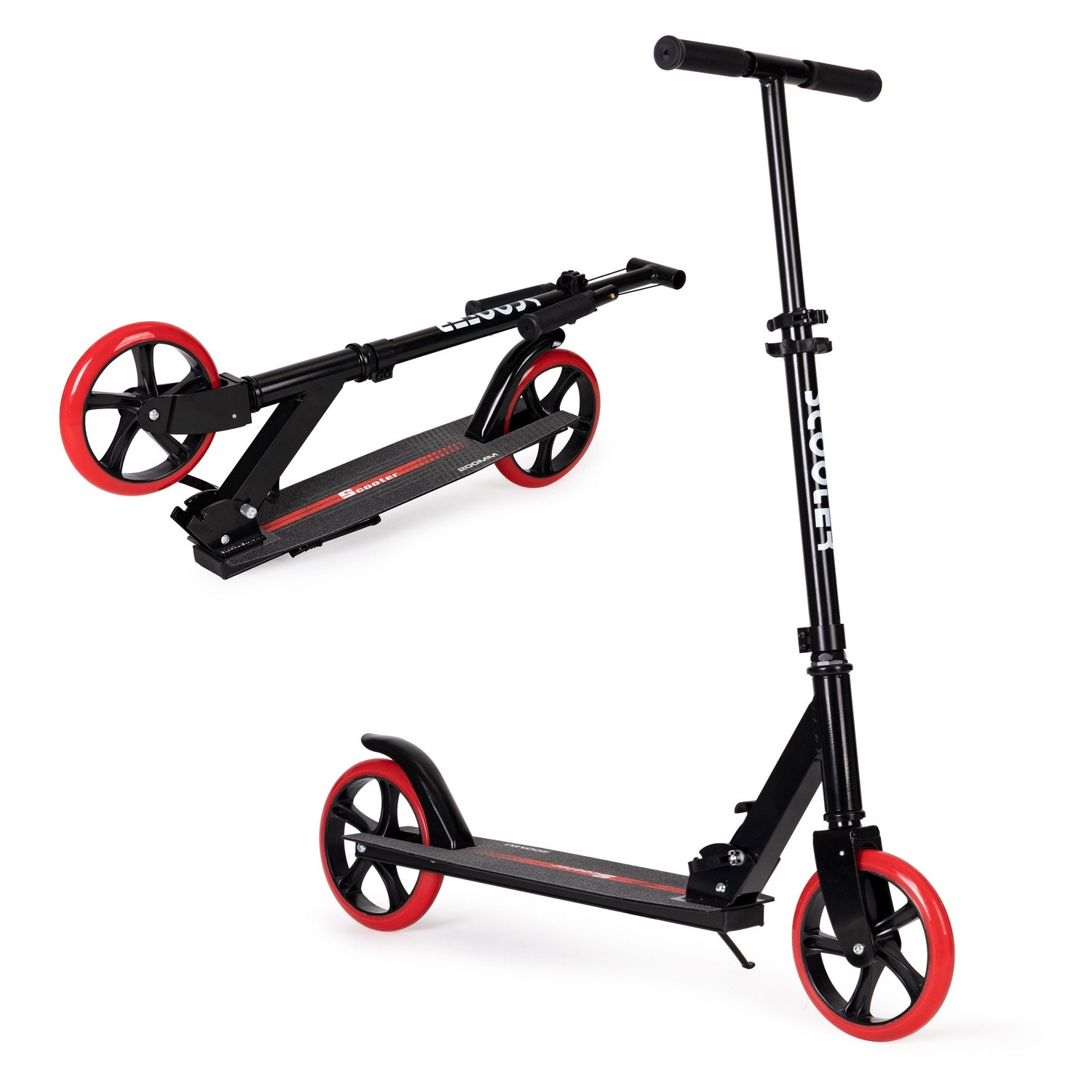 Adjustable Scooter with Large Wheels