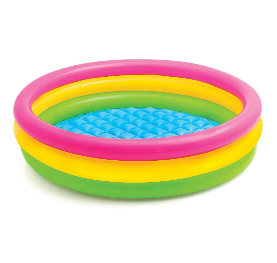 Rainbow colored Inflatable Children's Pool 147 cm