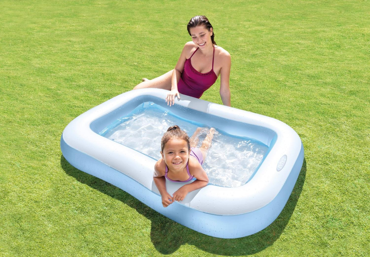 Inflatable Children's Pool - Durable PVC, 102L