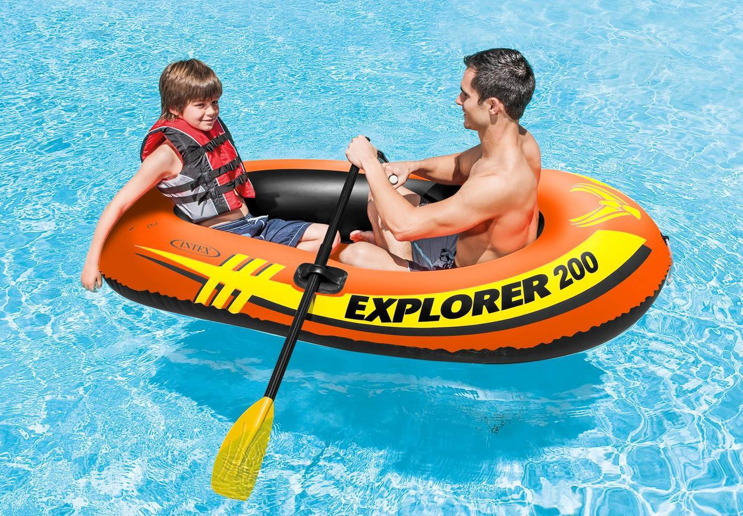 Remi pieghevoli per kayak e canottaggio, 122 cm, plastica resistente
