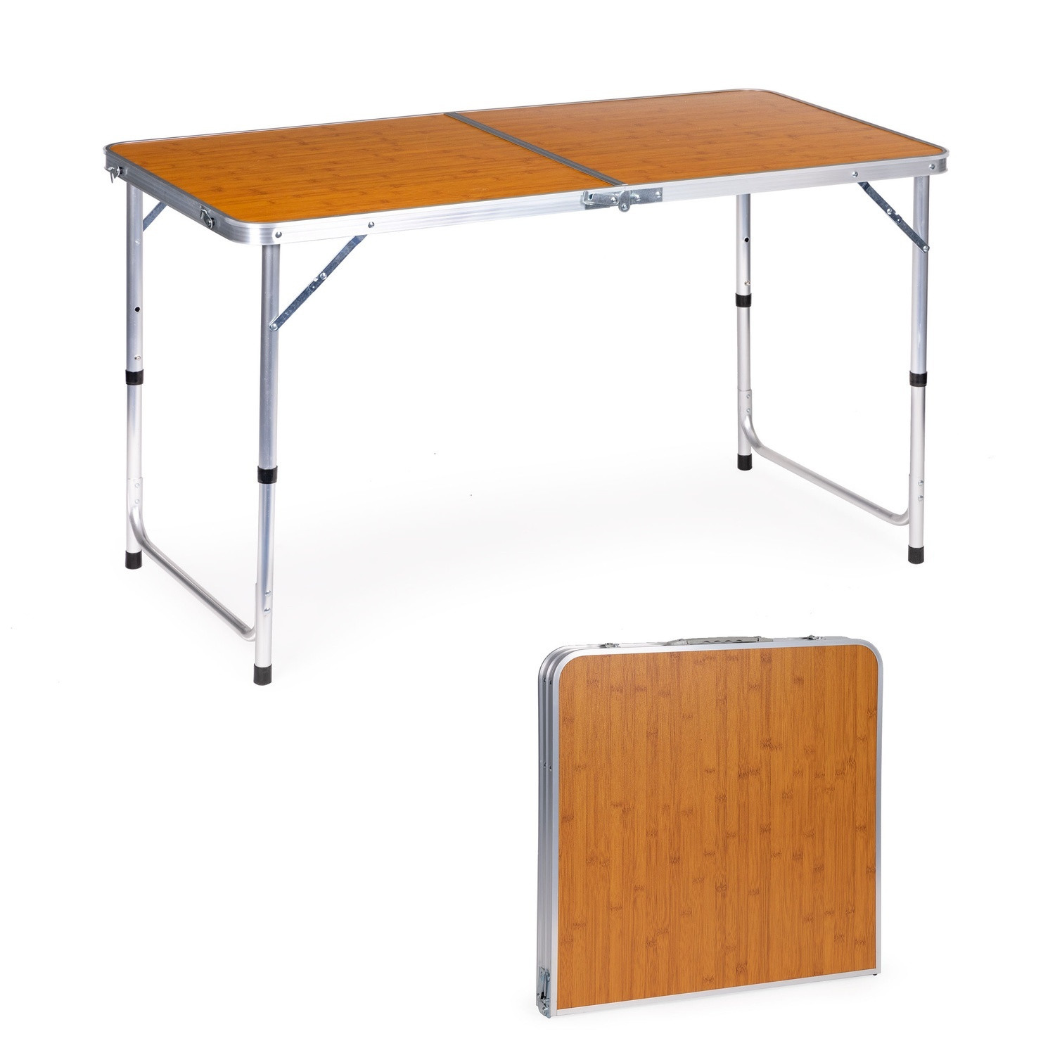 Adjustable Folding Camping Table in Robust Design