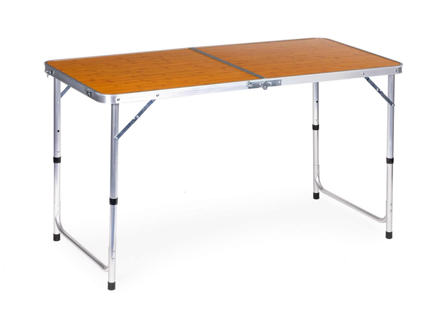 Table de camping pliante réglable au design robuste
