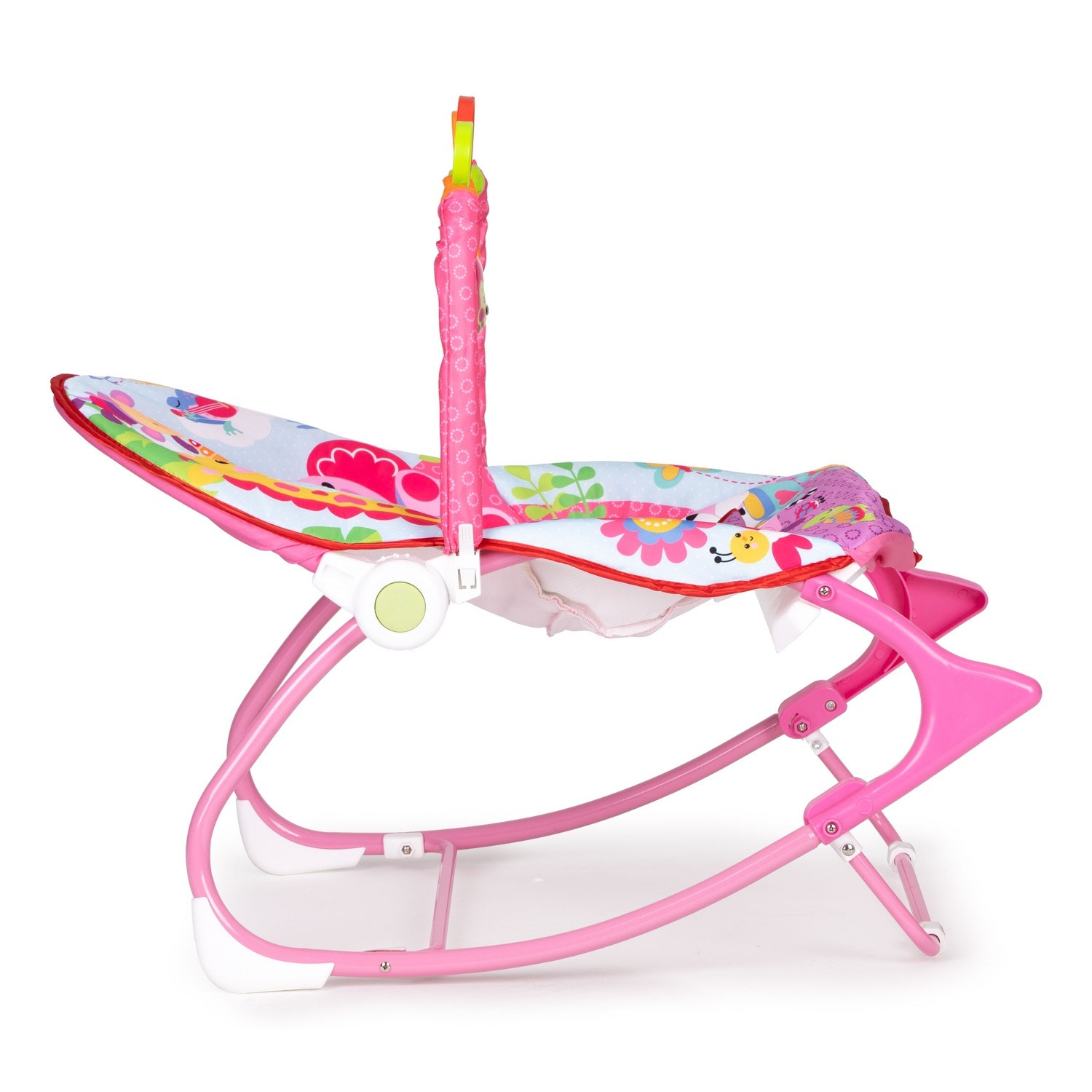 Rocker with Vibrations and Adjustable Backrest