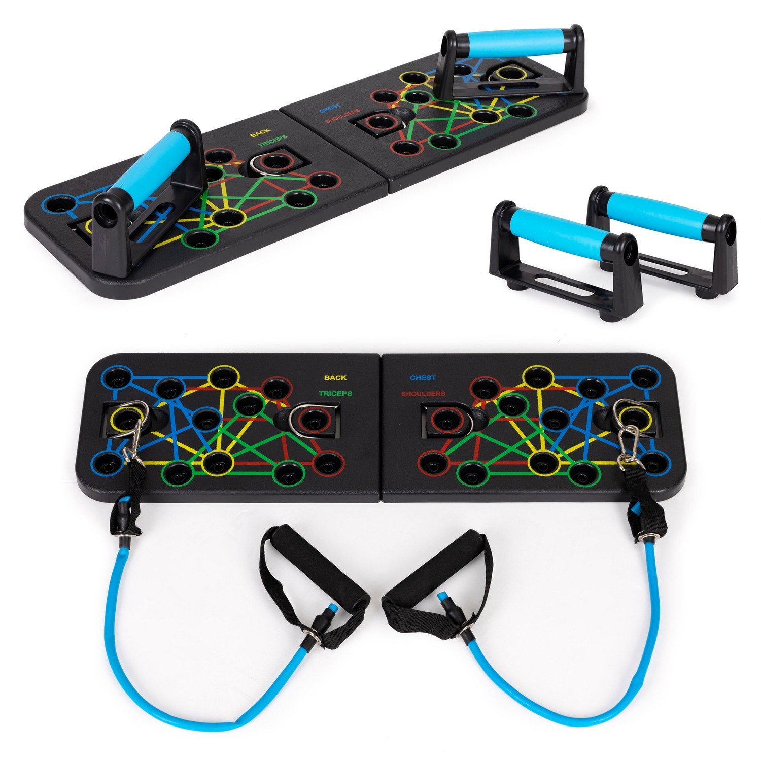 Multifunctional Training Board for Home - 25 Exercises