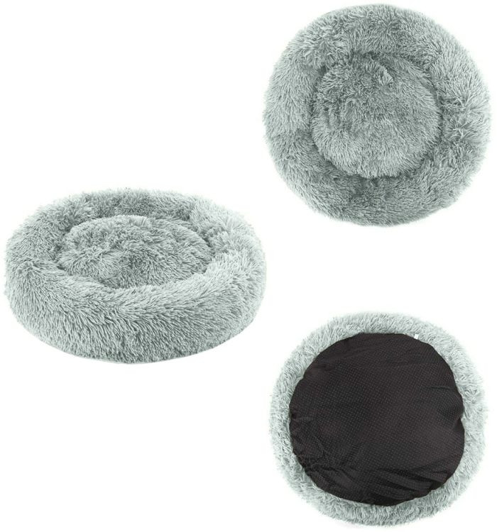 Fluffy Plush Bed for Pets - Soft and Comfortable