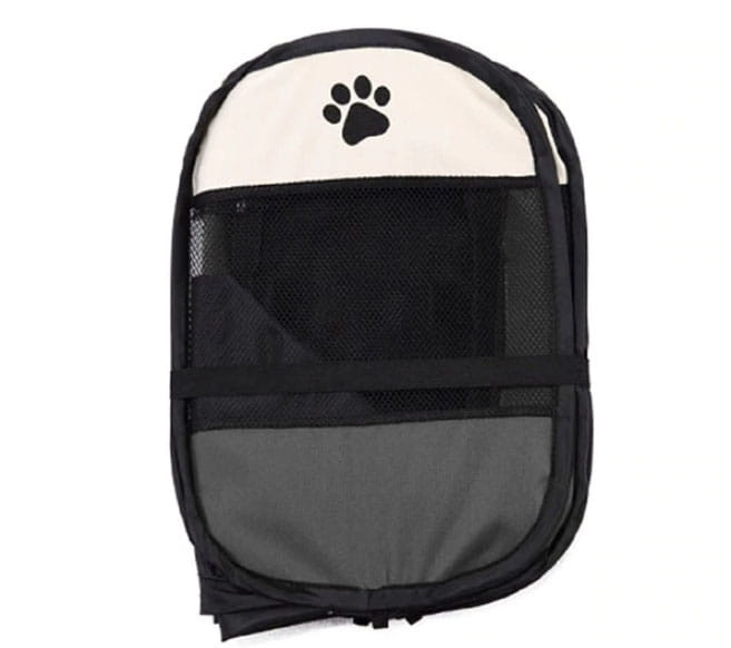 Collapsible Pet Playpen - Mesh Window, Flexible