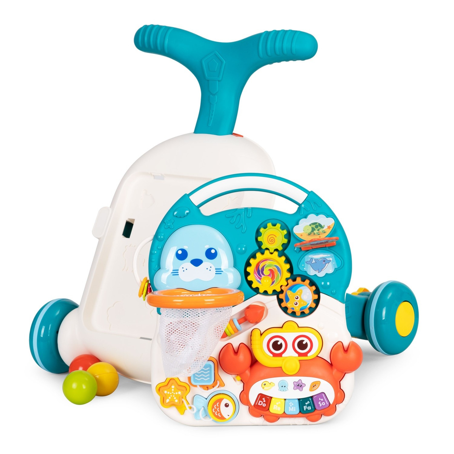 2-in-1 Stroller & Learning Table for Children 12+ Months