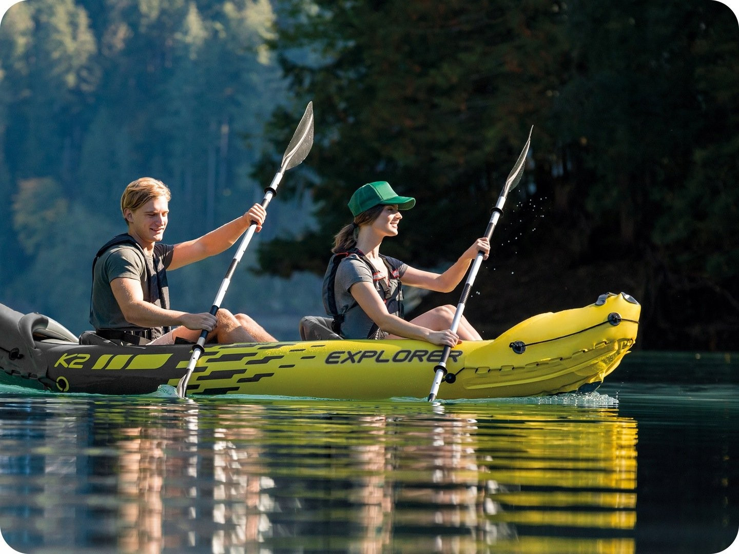 Foldable Kayak Paddle with Adjustable Spring