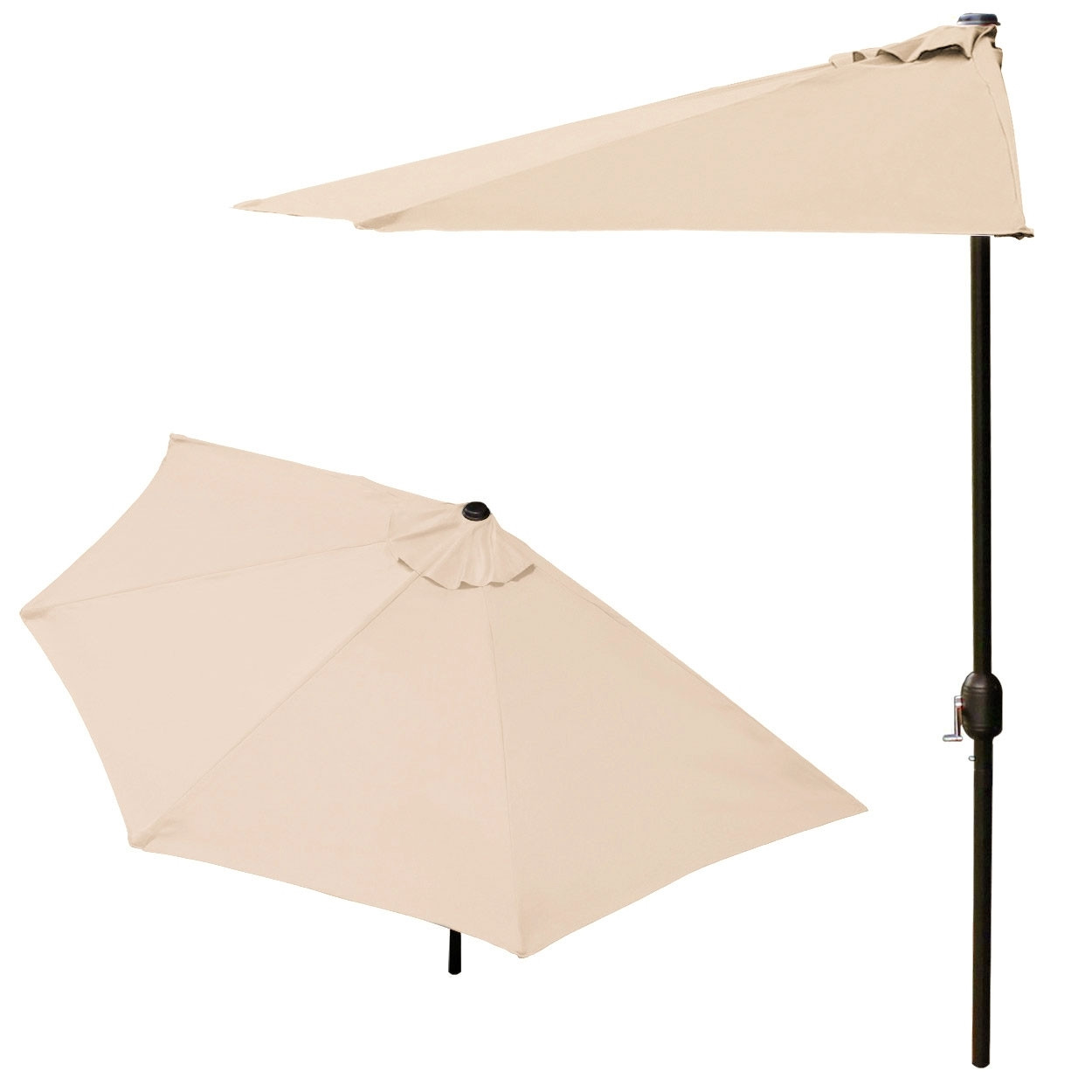Semicircular Umbrella 270 cm - Weatherproof