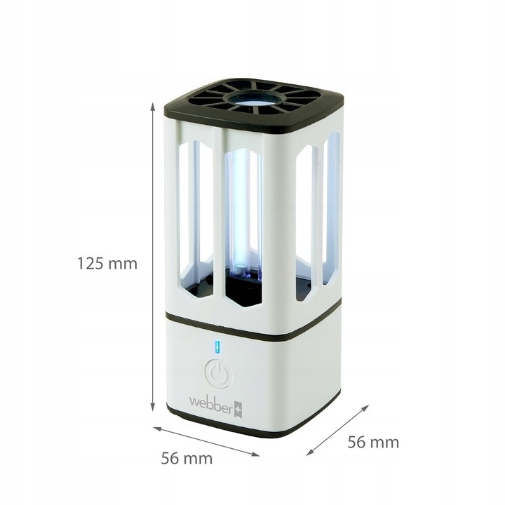 UV-C Sterilizing Lamp with Timer and Battery