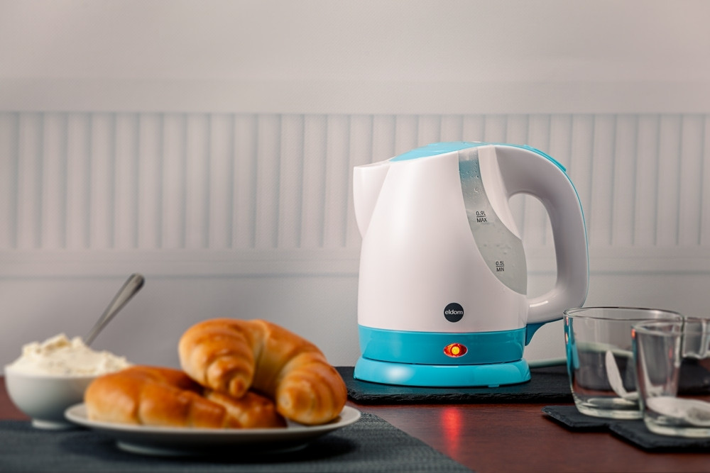 Kettle 0.9L, 1200W, Safe Base