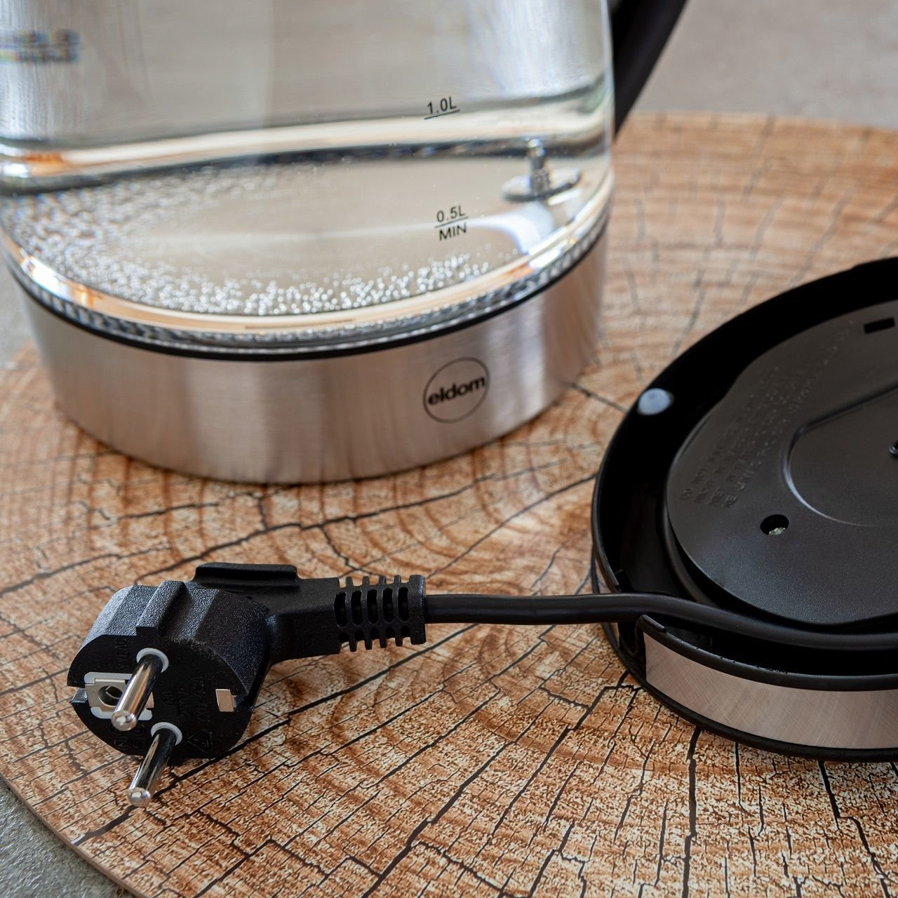 Kettle 1.8L with LED light & temperature control