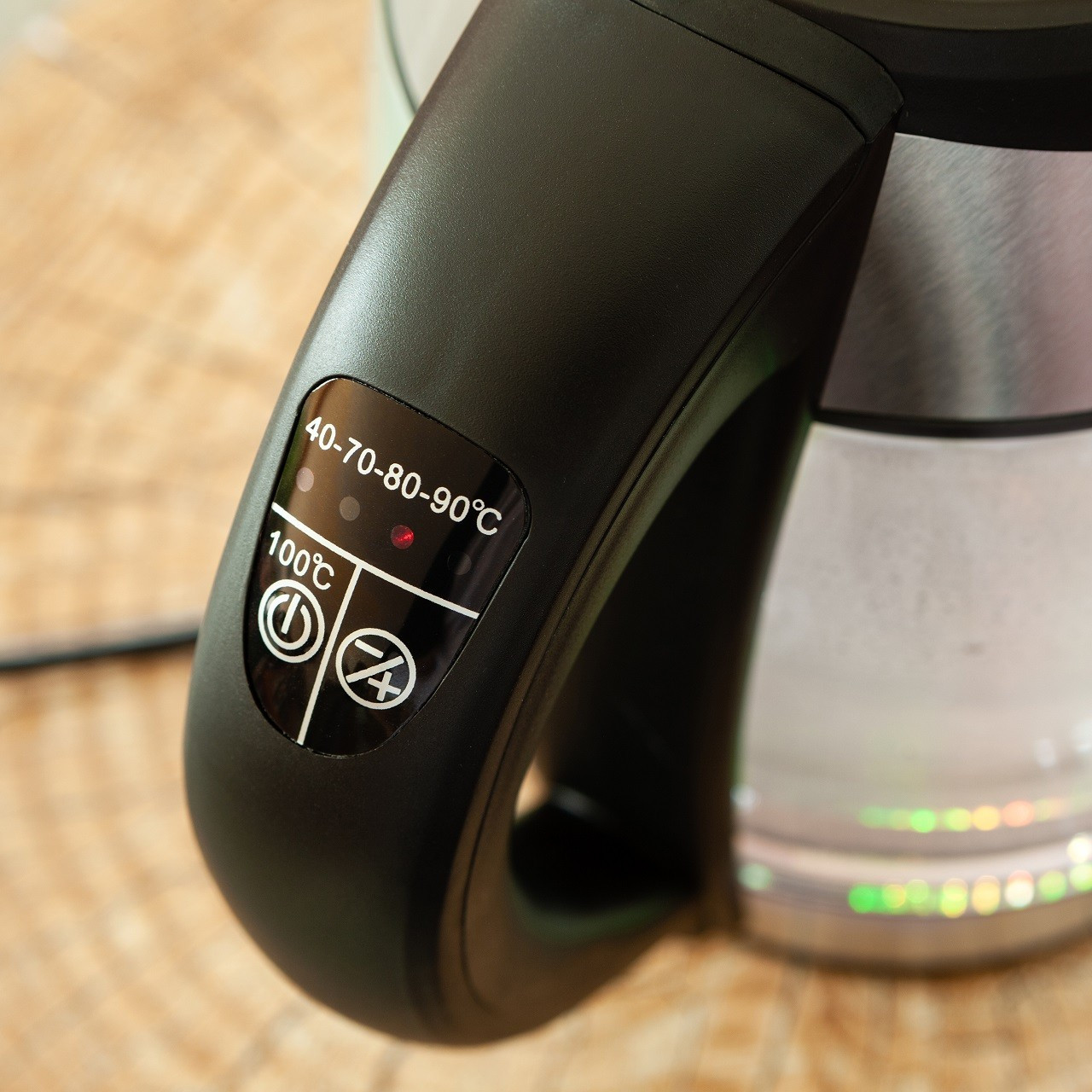 Kettle 1.8L with LED light & temperature control