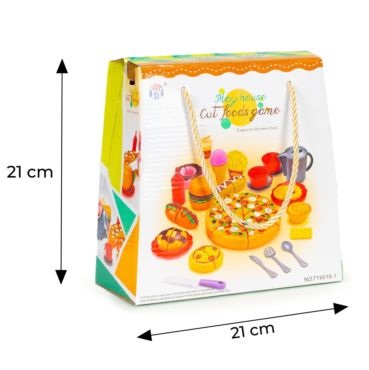 Il set di cibo da gioco per bambini 3+ - 42 pezzi