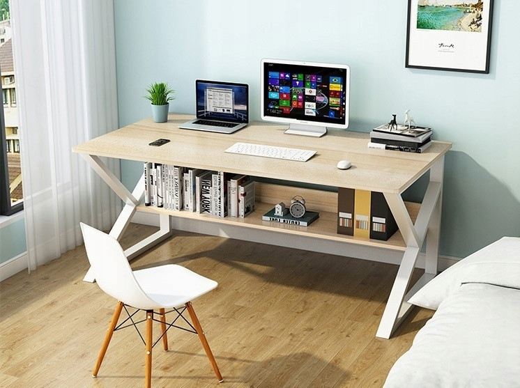 Computer table with shelf, 100x60 cm, Office table