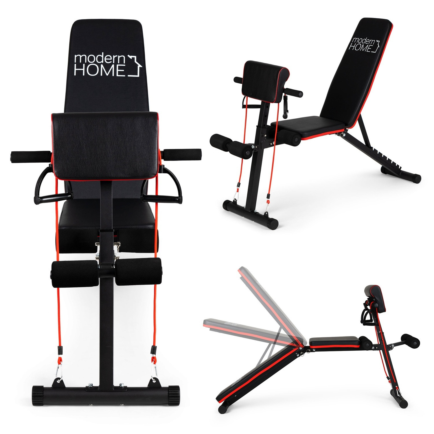 Adjustable Exercise Bench Home Gym 7 Modes