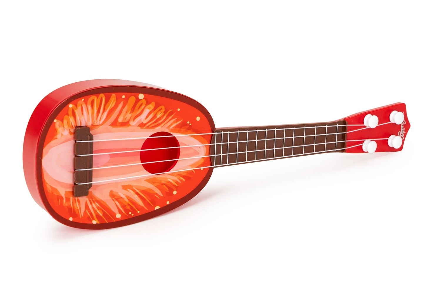 Children's Ukulele 3+ Strawberry pattern Nylon strings