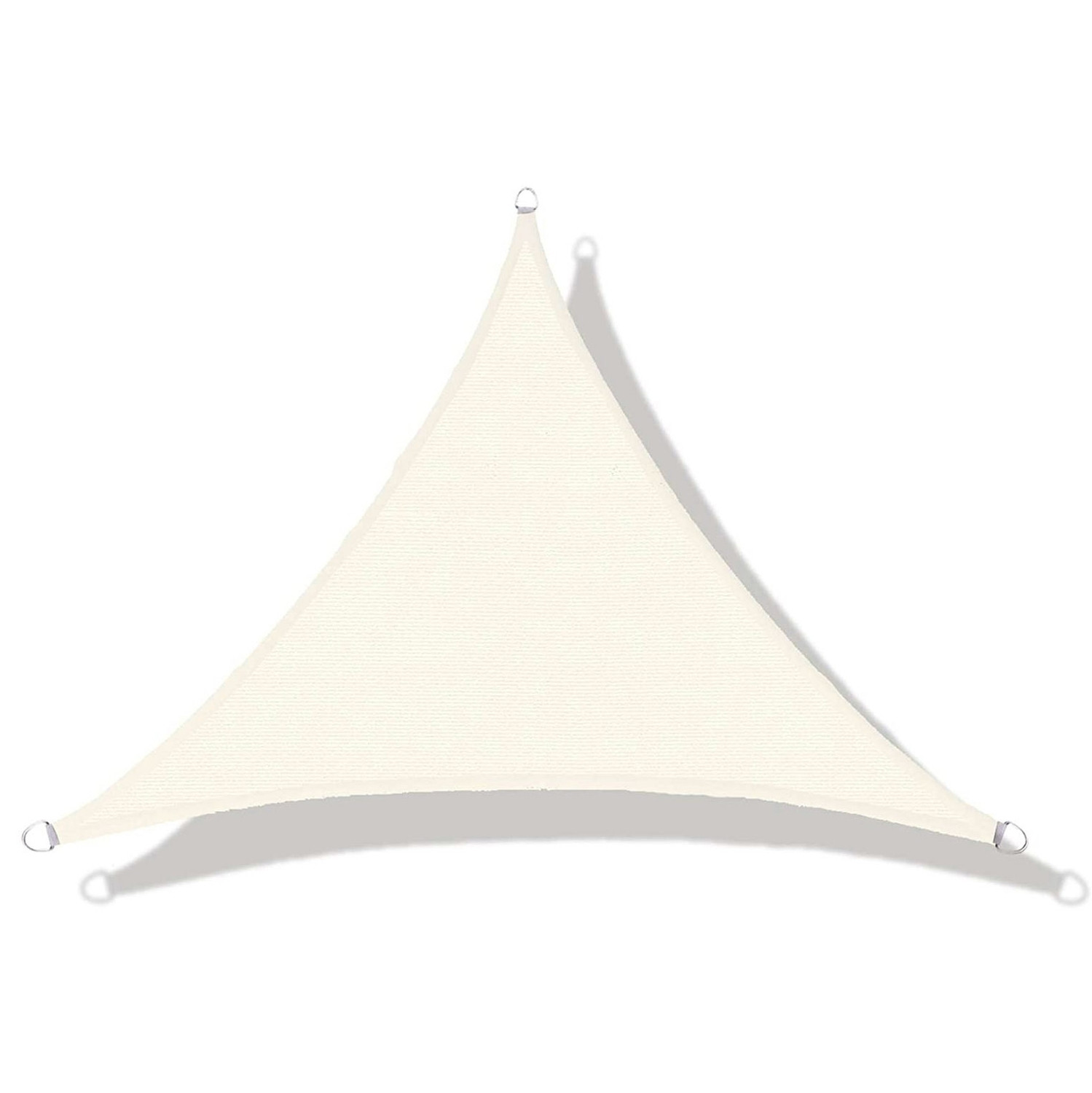 Toldo Vela Impermeable Triangular 4x4x4m Exterior