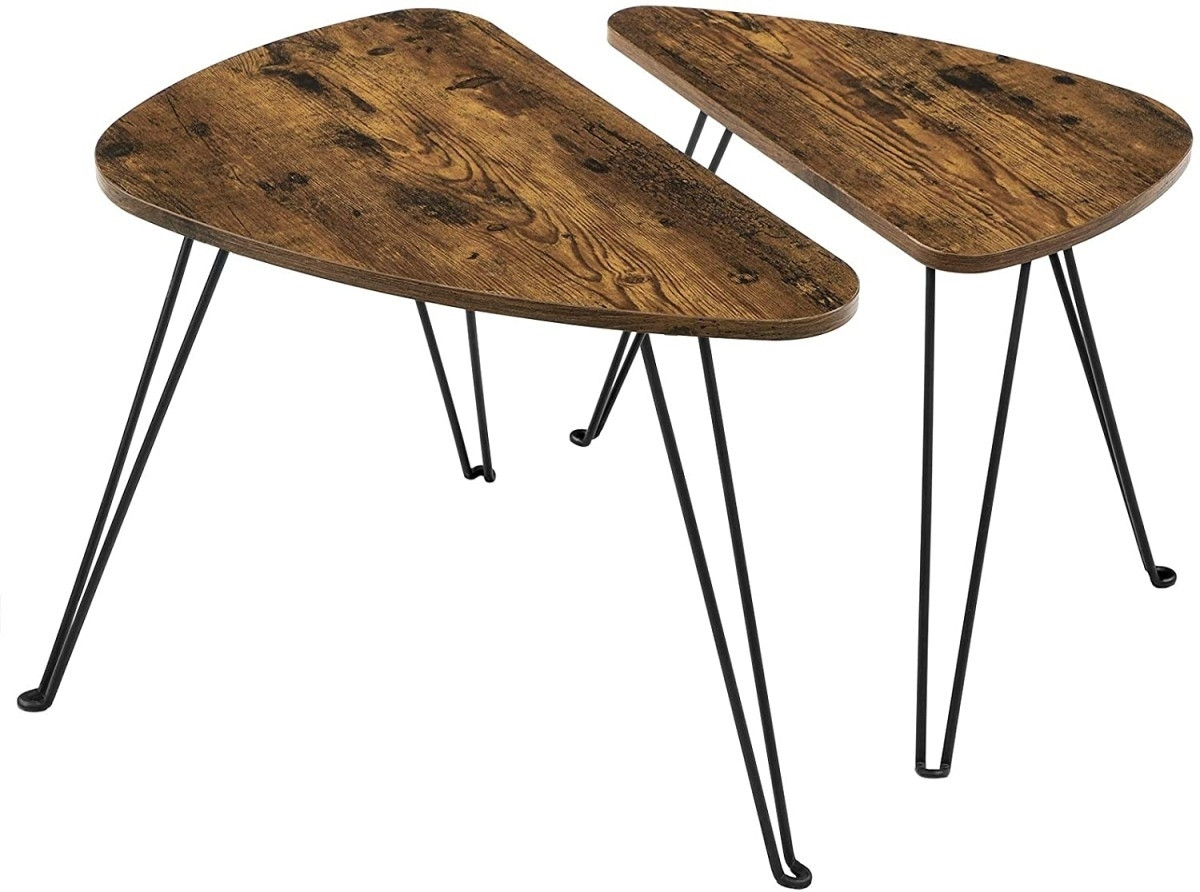 Rustic Coffee Table in Solid Wood - Easy to assemble