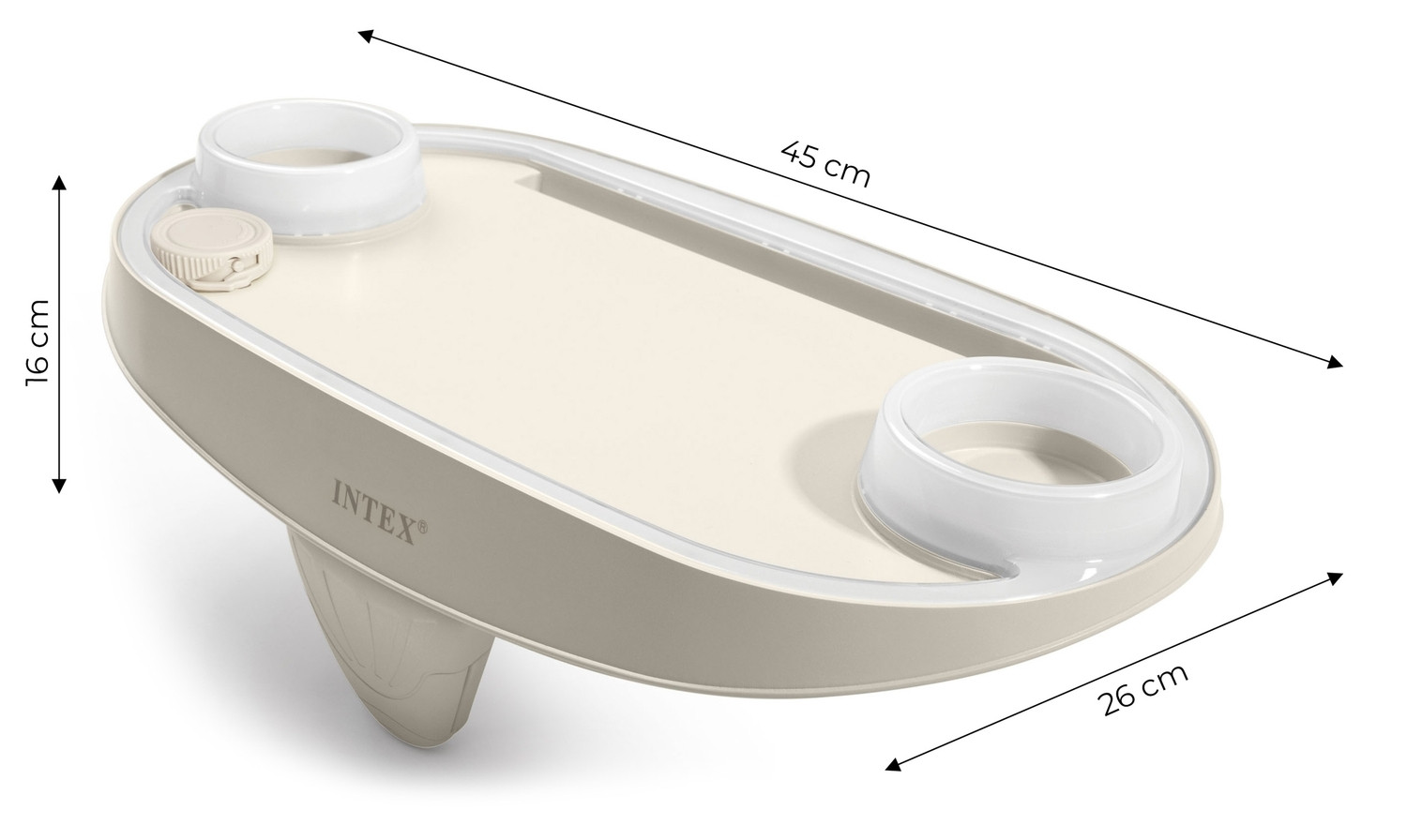 Portabevande per SPA con tablet e luce LED
