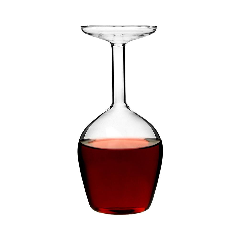 Upside Down Wineglass