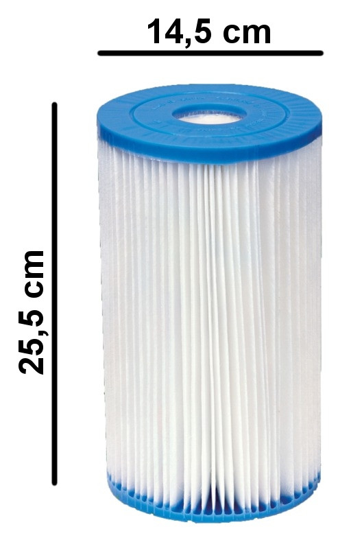 INTEX PUMPENFILTER FILTER 6 Stück Typ B 29005