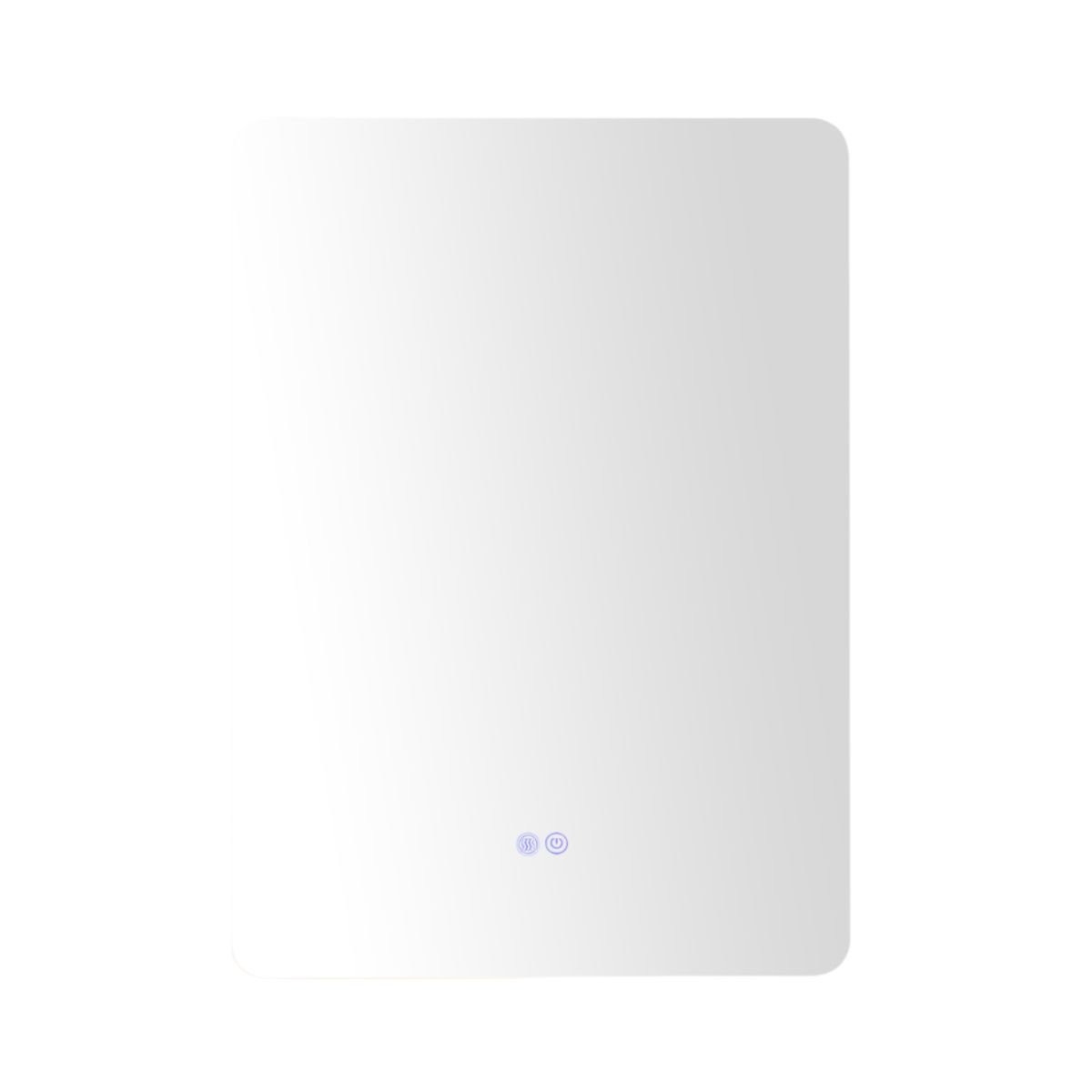 LED bathroom mirror with lighting & touch switch & memory function ...