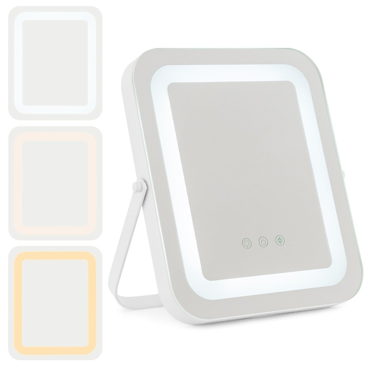 Cosmetic mirror with lighting & touch switch & memory function Dimm...