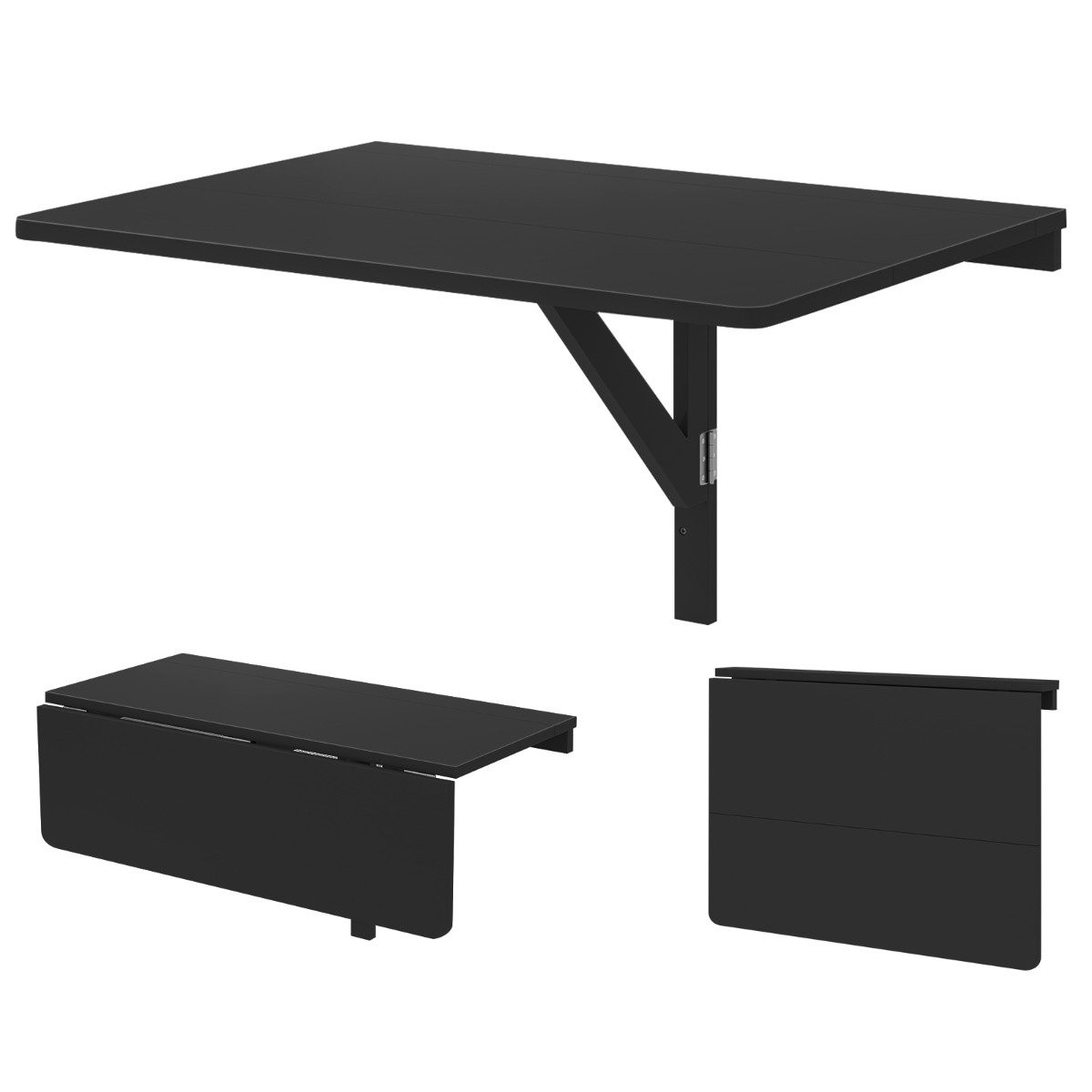 Wall Mounted Folding Table Space Saving Kitchen Table Folding Wall ...