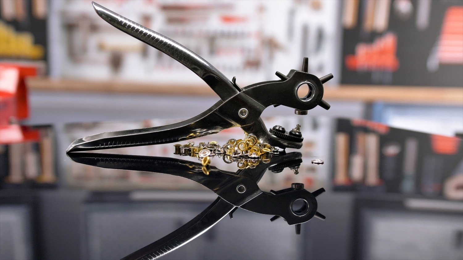 Genius Ideas Perforatore per cuoio multiforo