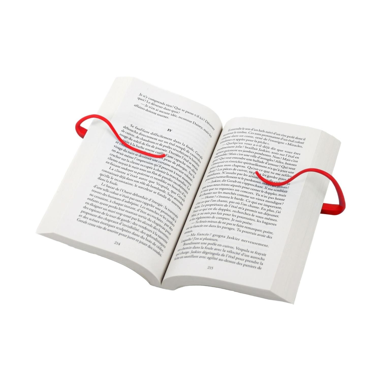 Genius Ideas Clip de libro ajustable de 1 pieza