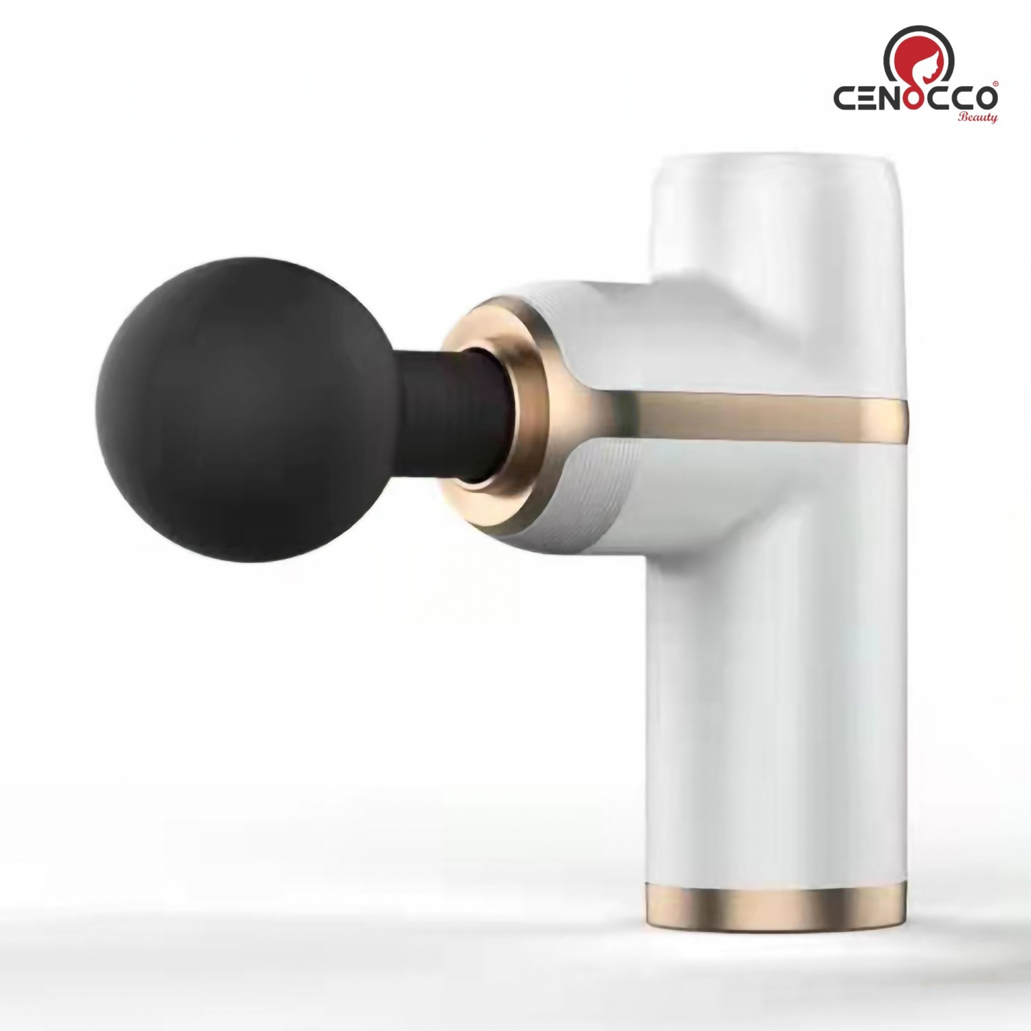 Cenocco draagbaar mini-massagepistool wit
