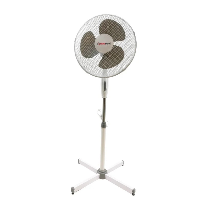 Herzberg HG-8018: Ventilador oscilante com suporte de 16 polegadas