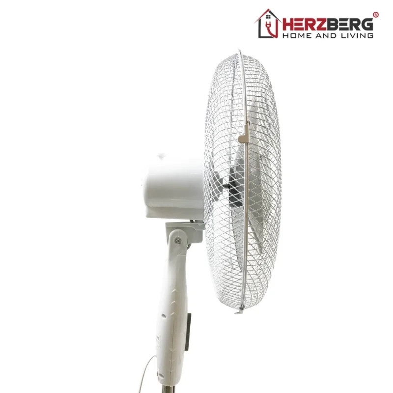 Herzberg HG-8018: Ventilador oscilante com suporte de 16 polegadas