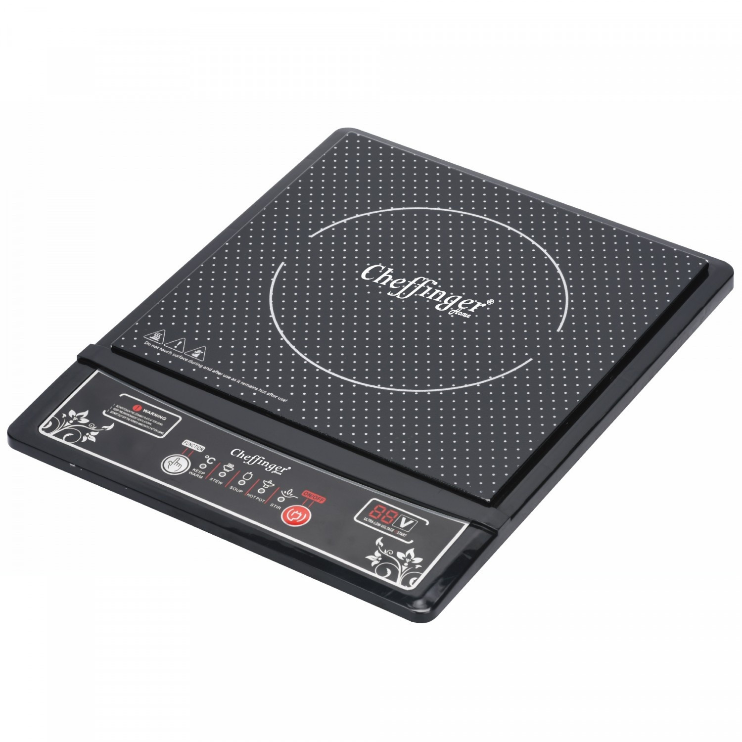 Cheffinger CF-IND200: Einzelner Induktionskochherd - 2000W