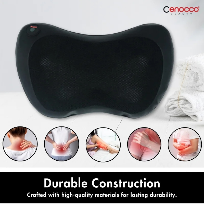 Cenocco Multi-functional Massage Pillow Black
