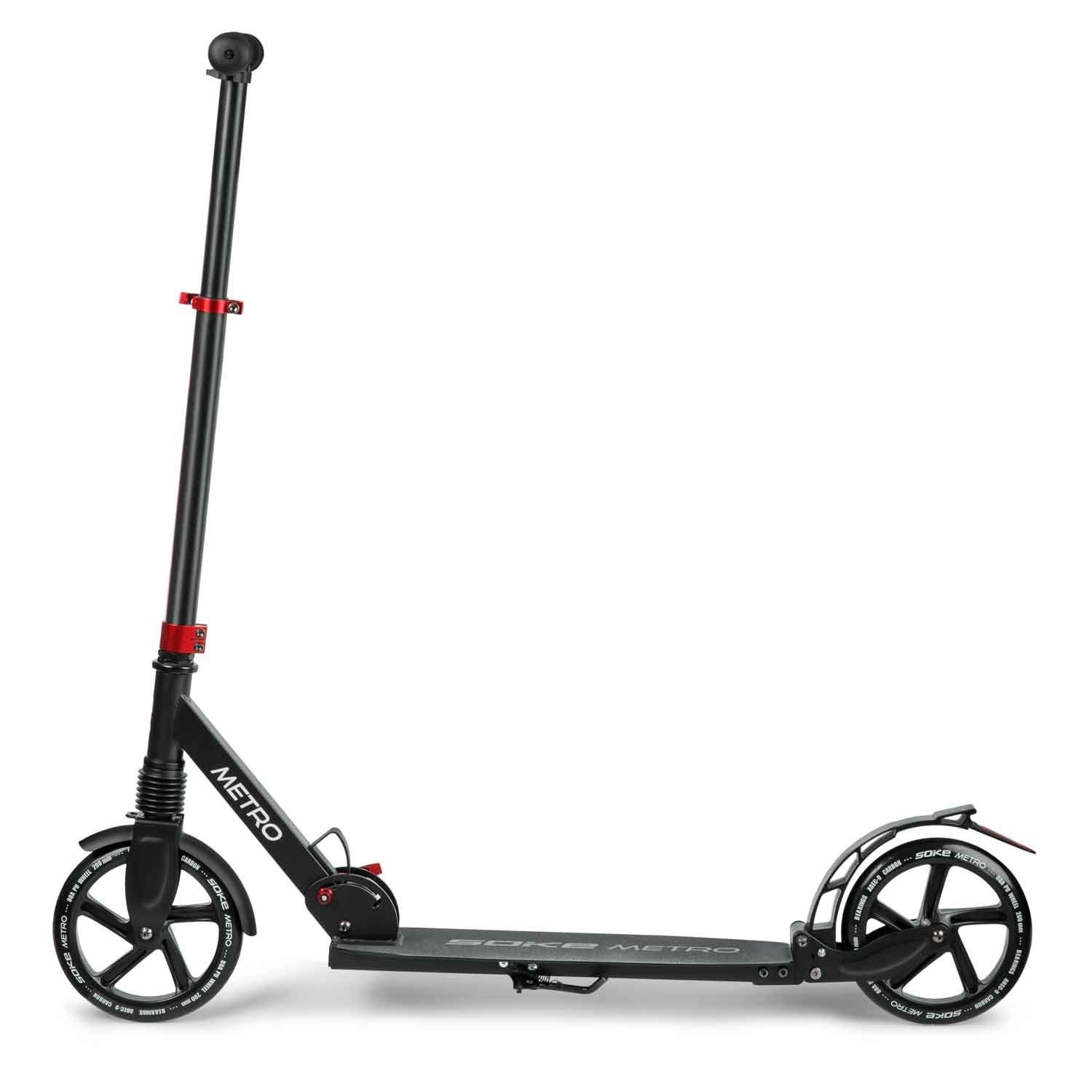 Roller SOKE METRO schwarz Rot