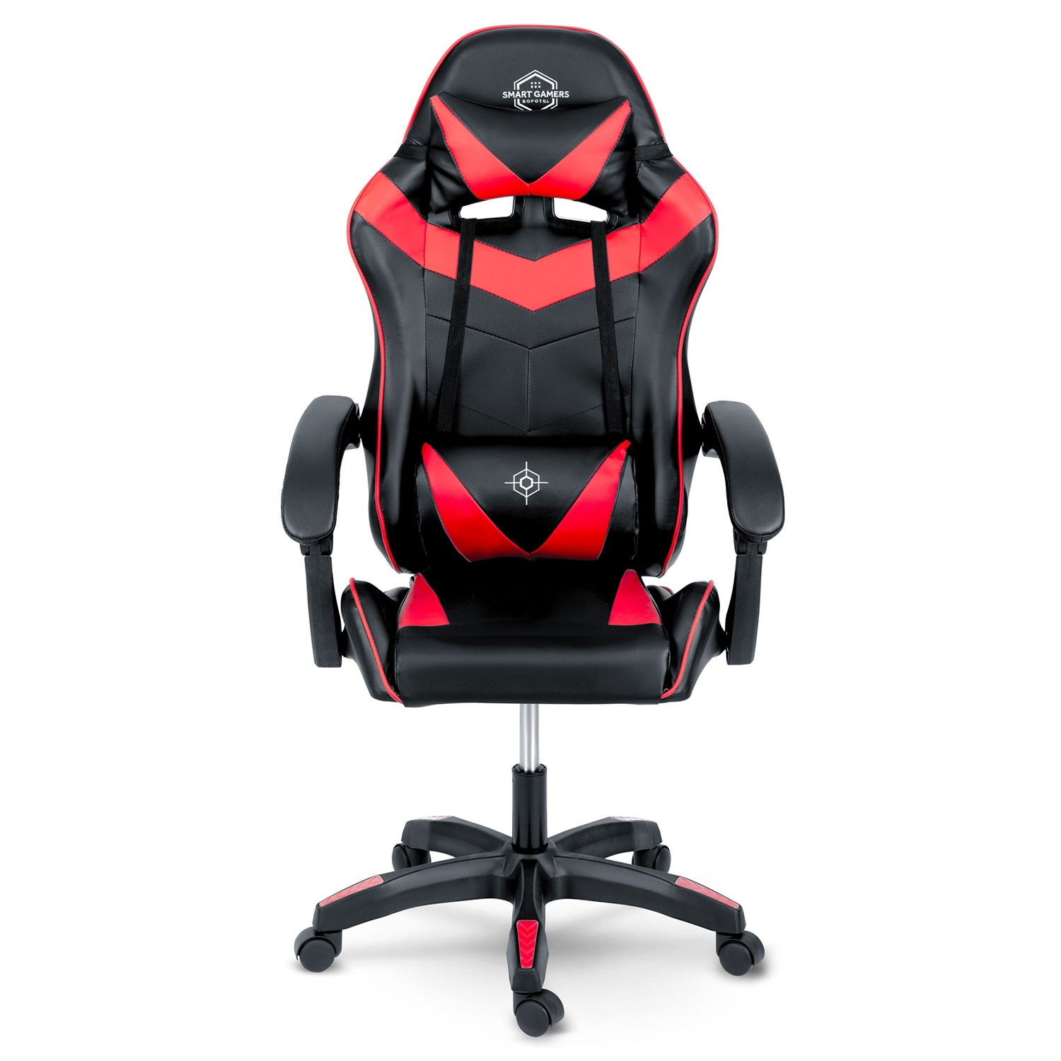 Sedia da gaming Sofotel Draknor nera e rossa