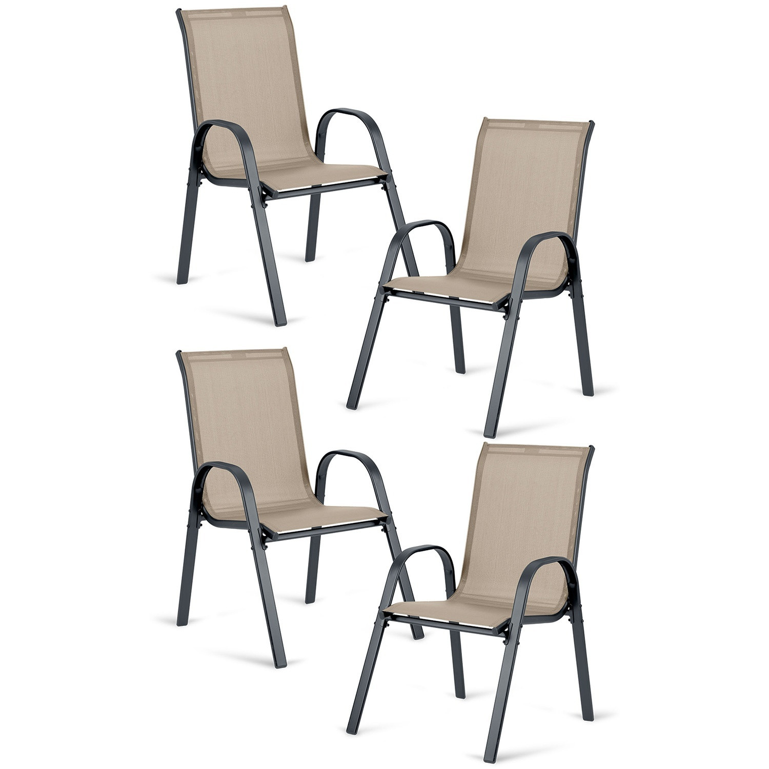 Sofotel SO-980 Textil-Gartenstühle 4er-Set
