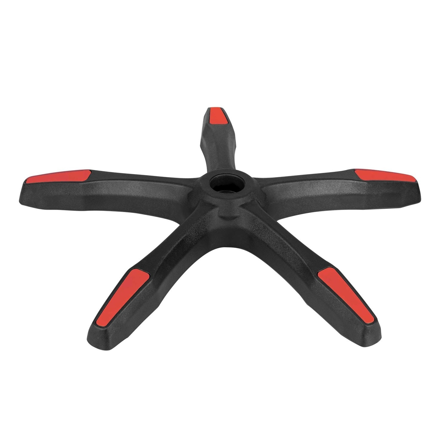 Base per poltrona 320mm nera e rossa