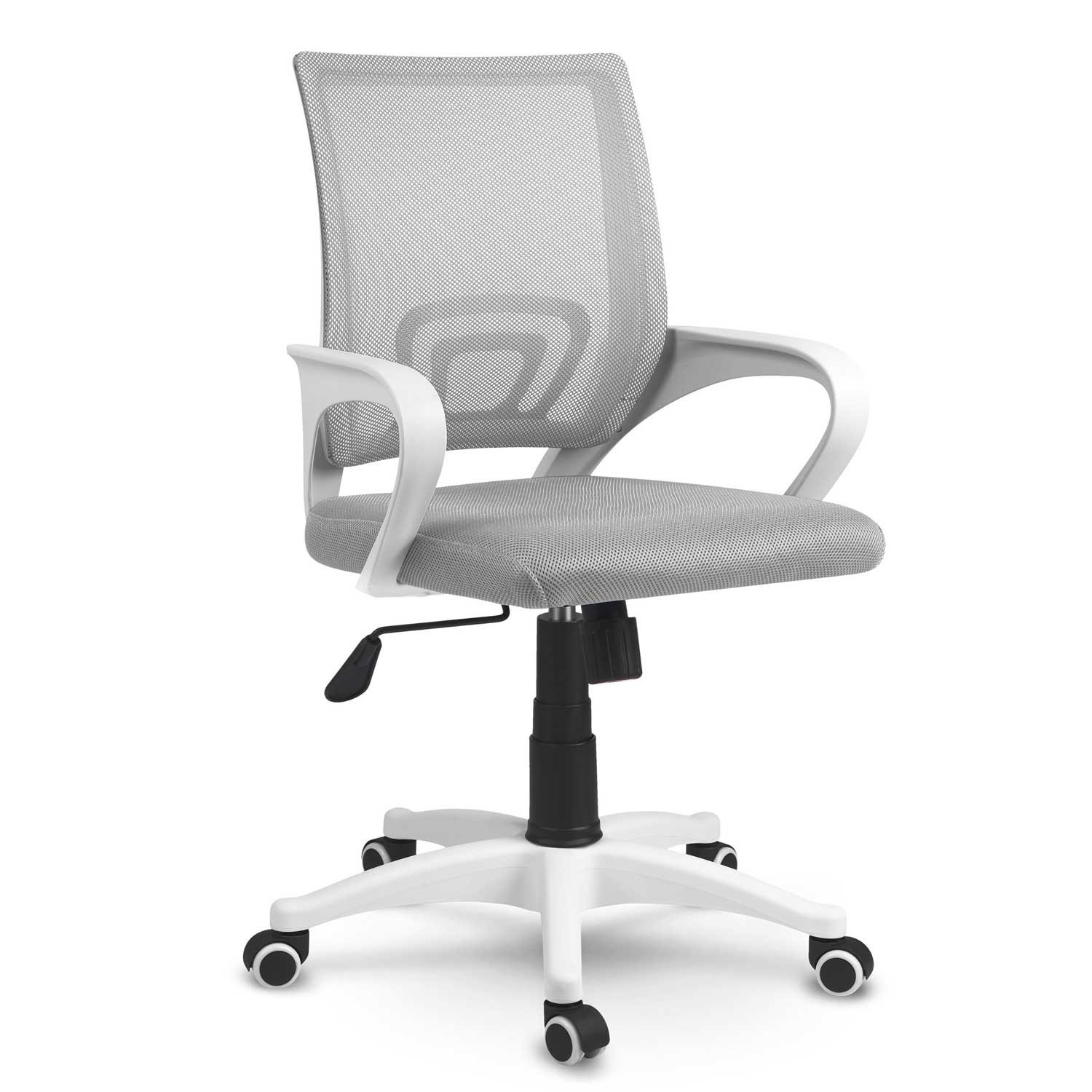 Micro-Mesh-Bürostuhl Sofotel Latok hellgrau