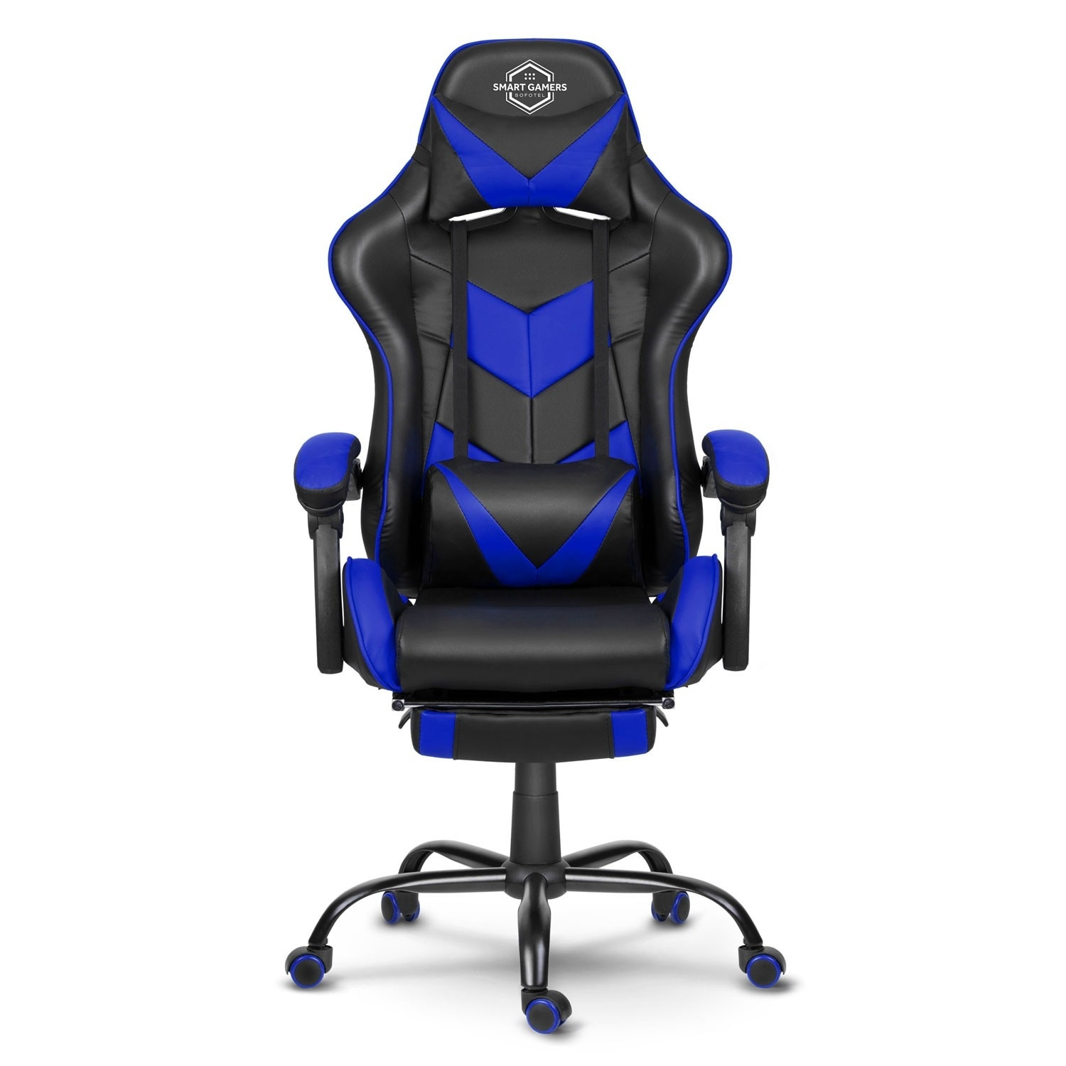 Coppia braccioli poltrona Cerber blu